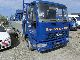 1994 Iveco  ML 75E platform with rear crane Van or truck up to 7.5t Stake body photo 1