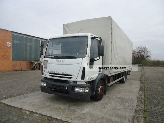 2004 Iveco  Euro Cargo 120E240 Truck over 7.5t Stake body and tarpaulin photo