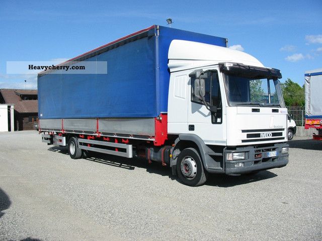 1994 Iveco  Euro Cargo 120E23 Truck over 7.5t Stake body and tarpaulin photo