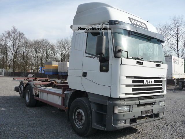 2002 Iveco  260 EY 430 Cursor.6x2 BDF truck .. German .. € 3 .... Truck over 7.5t Swap chassis photo