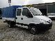 2008 Iveco  Daily 35C15 Tipper DoKa with construction plan Van or truck up to 7.5t Three-sided Tipper photo 2