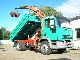 Iveco  ML 130 € E18R cargo with crane 1996 Three-sided Tipper photo