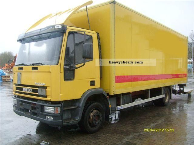 2003 Iveco  Euro Cargo ML 120 E 24 with LBW € 3 Truck over 7.5t Box photo
