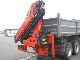 1997 Iveco  260E34 6x4 board Automatic, Palfinger PK 19000 Truck over 7.5t Tipper photo 3