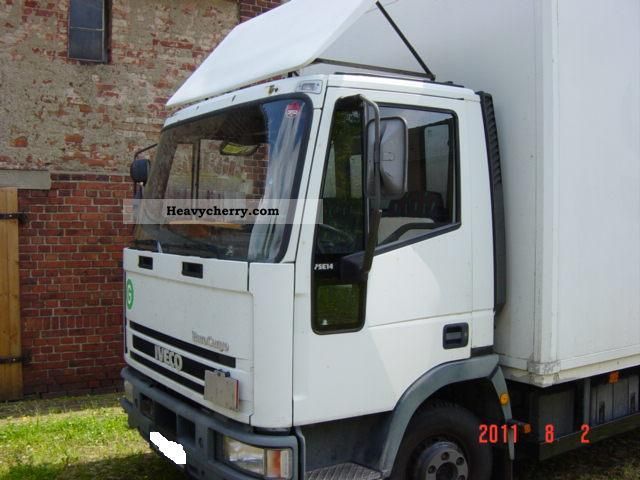 2000 Iveco  ML75E Van or truck up to 7.5t Box photo