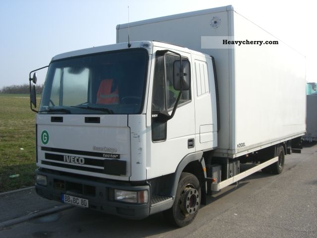 2003 Iveco  ML 80E Eurotector with Liegepl. LBW AHK Standhzg Van or truck up to 7.5t Box photo