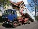 1989 Iveco  160-23 Hook 6x2 sheet Truck over 7.5t Roll-off tipper photo 4