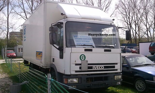 1999 Iveco  ML 75 E Van or truck up to 7.5t Box photo