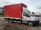 2007 Iveco  Daily 50 C 18 HPT \u0026 LBW flatbed tarp AIR!! Van or truck up to 7.5t Stake body and tarpaulin photo 1