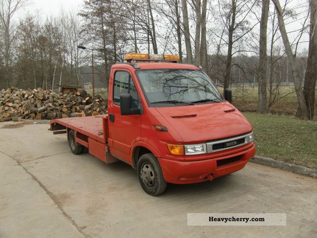 2000 Iveco  50C11 payload almost 2.5to m.Fernbed winds. Van or truck up to 7.5t Car carrier photo