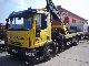 Iveco  120E22 Towing with crane 2008 Breakdown truck photo