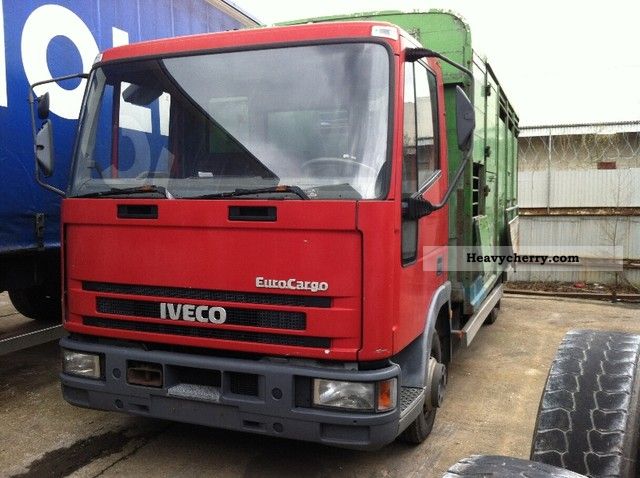 1996 Iveco  75E14 Van or truck up to 7.5t Cattle truck photo