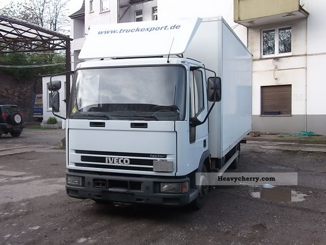 2002 Iveco  75E15 case LBW emissions inspection NEW Van or truck up to 7.5t Box photo