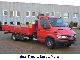 2006 Iveco  65 C 17 5.2 mtr. Flatbed Hiab crane Van or truck up to 7.5t Stake body photo 4
