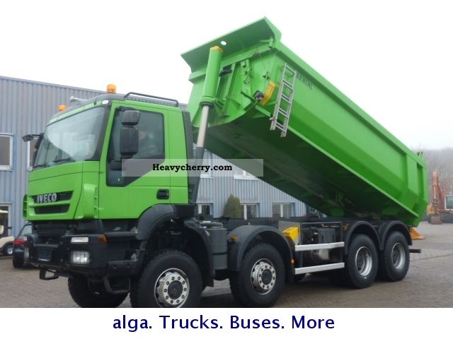 2008 Iveco  410T45W 8x8 all-wheel 19m ³ Carnehl Truck over 7.5t Mining truck photo