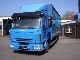 Iveco  80E18P € 5 air suspension a.d.HA 2007 Stake body and tarpaulin photo