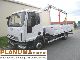 2007 Iveco  75 E 18 flatbed crane Van or truck up to 7.5t Stake body photo 1