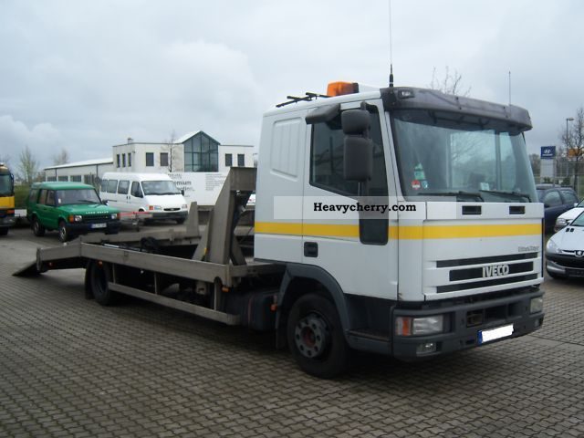 2001 Iveco  Euro Cargo 80E 210 ALU DOPPELSTOCK Van or truck up to 7.5t Car carrier photo