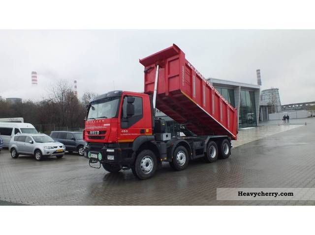 2008 Iveco  Trakker 450 8x4 WYWROTKA 25T Ladow. Truck over 7.5t Other trucks over 7 photo