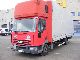 2002 Iveco  Euro Cargo 75E15 Van or truck up to 7.5t Stake body and tarpaulin photo 1
