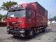 Iveco  E 400 190 € Star Intarder Air 2002 Stake body and tarpaulin photo