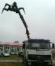 1991 Iveco  Turbostar 190-32 PLATFORM with CRANE Truck over 7.5t Truck-mounted crane photo 9