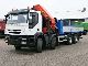 2012 Iveco  AD410T45 8x4 PK74002 crane Truck over 7.5t Stake body photo 5