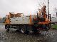 1999 Iveco  ML120E18 Double Cab with Crane Tirre Euro61 Truck over 7.5t Stake body photo 3