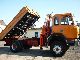 1990 Iveco  170-25 4x4, 3-way tipper, Atlas 100.1 crane Truck over 7.5t Three-sided Tipper photo 2
