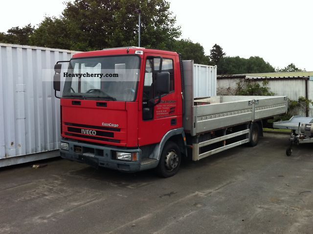 2001 Iveco  Euro Cargo ML75E15 / P Van or truck up to 7.5t Stake body photo