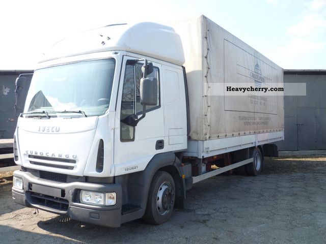 2005 Iveco  Euro Cargo 120E21 Truck over 7.5t Stake body and tarpaulin photo