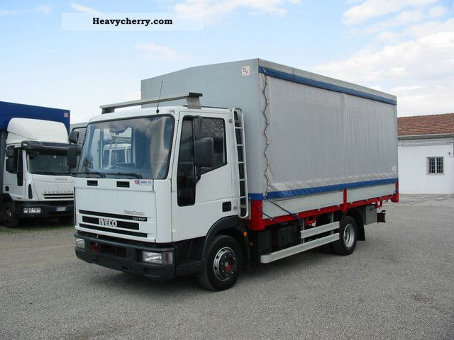 2002 Iveco  Tector 100E17 Truck over 7.5t Stake body and tarpaulin photo