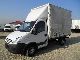 Iveco  Daily 29 L 21 3000mm platform Plane 2008 Stake body and tarpaulin photo
