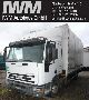 Iveco  Euro Cargo 80E18 P-LBW flatbed truck driver in 1500 2003 Stake body and tarpaulin photo