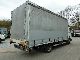 2002 Iveco  80E18 flatbed tarp Edscha Van or truck up to 7.5t Stake body and tarpaulin photo 2