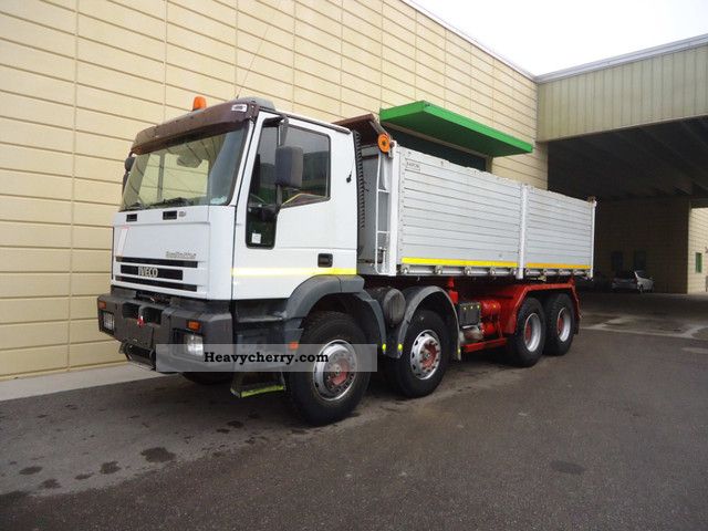 1994 Iveco  Eurotrakker 410E42H tipper 8x4 ZF export 17.500E Truck over 7.5t Tipper photo