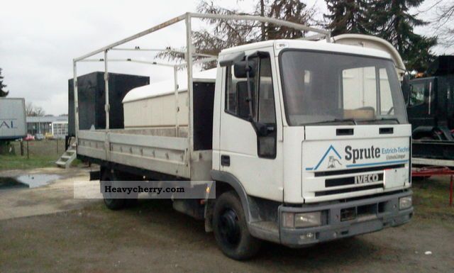 1995 Iveco  75E15 Van or truck up to 7.5t Stake body photo