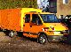 2002 Iveco  * DAILY * 3513 * Doka platform * Plane * bows * Standhz. Van or truck up to 7.5t Stake body photo 11