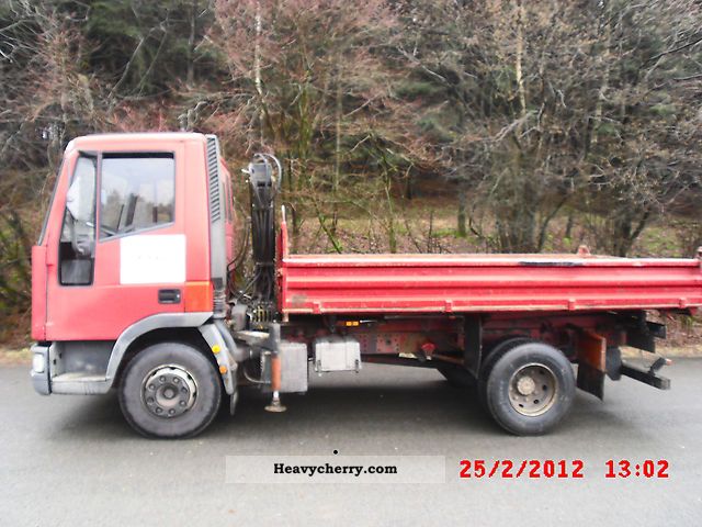1998 Iveco  ML80E Van or truck up to 7.5t Tipper photo