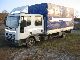 Iveco  75E14 double cab long 1999 Stake body and tarpaulin photo