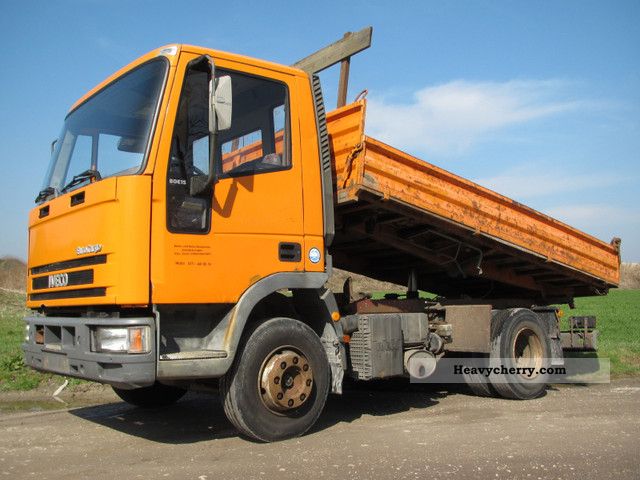 1992 Iveco  80 E 15 Euro Cargo Meiller tipper Van or truck up to 7.5t Tipper photo