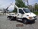 2002 Iveco  DAILY 35.11 CON GRU BONFIGLIOLI E CASS.RIB.TRIL. Van or truck up to 7.5t Three-sided Tipper photo 2