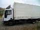 2008 Iveco  80-18EuroCargo green sticker LBW Van or truck up to 7.5t Stake body and tarpaulin photo 2