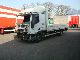 Iveco  ML 80 E 22 * ​​air * tailgate * accident * 2008 Stake body and tarpaulin photo