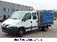 Iveco  Daily 35C15, green badge, 90.000 km Doppelkab. 2009 Stake body and tarpaulin photo