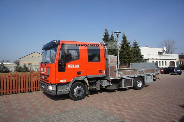 2003 Iveco  Euro Cargo 90E17 DOKA 7 osob Truck over 7.5t Box photo