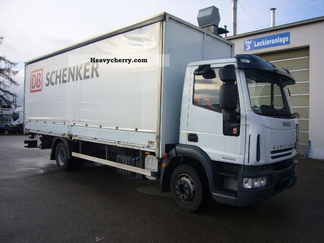 2006 Iveco  120E25P Truck over 7.5t Stake body and tarpaulin photo