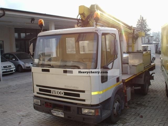 1992 Iveco  IVECO Trucks / Trucks 65E12 EUROCARGO K31 CON Ceste Van or truck up to 7.5t Truck-mounted crane photo