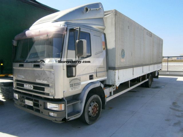 1995 Iveco  Euro Cargo 120E23 Truck over 7.5t Stake body and tarpaulin photo