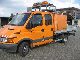 Iveco  50 C 11 double cab, flatbed 2001 Stake body photo